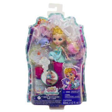 Royal Enchantimals Ocean Kingdom Sirena Mágica Mareisa Mermaid pompas de jabón Muñeca de juguete