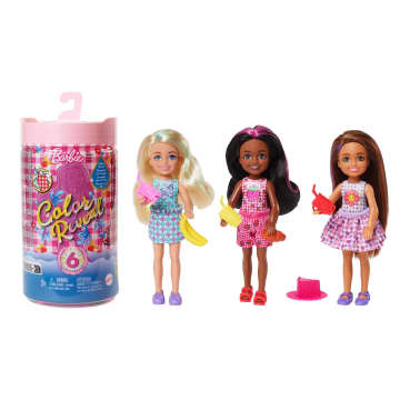 Barbie Chelsea Poppen en Accessoires, Color Reveal Pop, Picknick-serie - Imagen 1 de 4