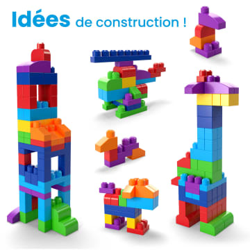 Mega Bloks – Grand Sac De Construction Avec 80 Briques - Imagen 4 de 7