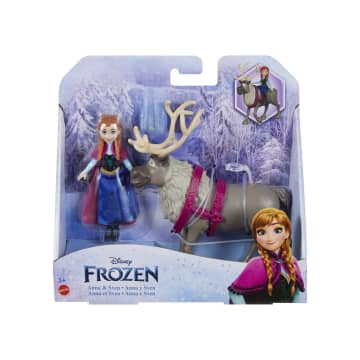 Disney Frozen - La Reine Des Neiges - La Reine Des Neiges Anna Et Sven - Figurine - 3 Ans Et + - Imagen 6 de 7