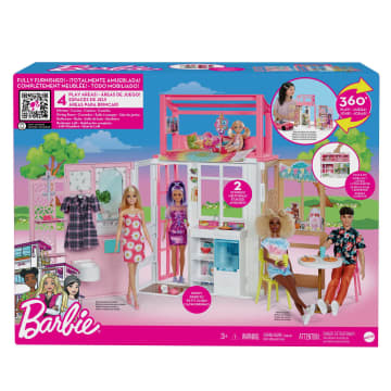 Barbie Huis met 2 verdiepingen