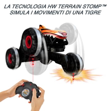 Hot Wheels Monster Trucks Tiger Shark L'Inarrestabile Veicolo Radiocomandato - Image 3 of 8