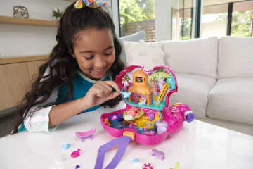 Polly Pocket Cofanetto Fenicottero Mega Party - Image 5 of 6