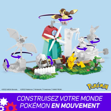 Mega Pokémon - Moulin À La Campagne - Jouet De Construction - 3 Ans Et + - Imagen 7 de 7
