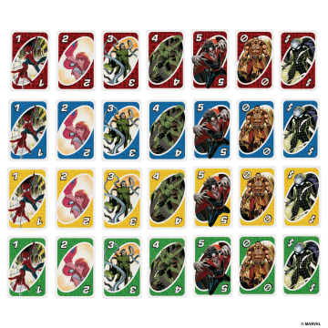 Juego De Cartas Uno The Amazing Spider-Man Para Niños, Adultos Y Noches De Juegos En Familia Inspirado En La Serie De Cómics De Marvel - Image 3 of 6