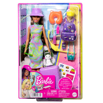 Barbie - Coffret Teresa Voyage Avec Poupée Et Chiot - Imagen 6 de 6