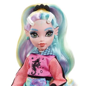 Monster High Κούκλα, Λαγκούνα Με Μικρό Πιράνχα, Πολύχρωμα Μαλλιά - Image 4 of 6