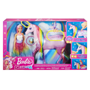 Unicornio luces mágicas de Barbie Dreamtopia