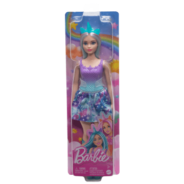 Barbie Unicorn Dolls With Fantasy Hair, Ombre Outfits And Unicorn Accessories - Image 6 of 6