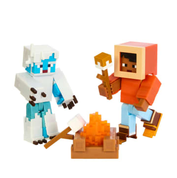 Minecraft Creator Series Mount Enderwood Yeti-Schreck Story Pack Figuren