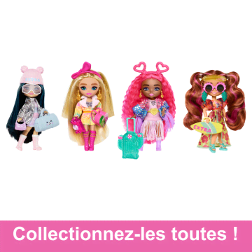 Barbie - Mini Barbie Extra Cool - Poupée voyage en tenue de plage - Image 5 of 7