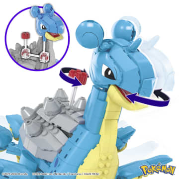 MEGA Pokémon Lapras, bouwset met actiefiguur (527 onderdelen) speelgoed voor kinderen - Image 3 of 5
