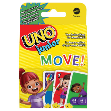 UNO Junior Move! kaartspel voor gezinnen en kinderen