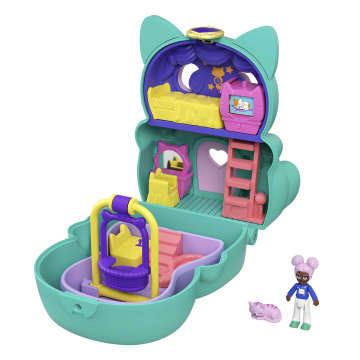 Polly Pocket Cofanetto Flip Gattino - Image 1 of 6