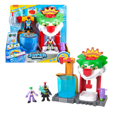 Imaginext DC Super Friends Color Changers The Joker Funhouse - Image 1 of 7