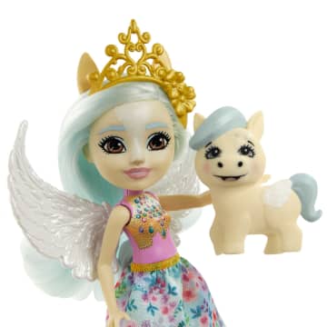 Enchantimals™ Królewskie Enchantimals™ Paolina Pegasus Lalka Pegaz + figurka Wingley