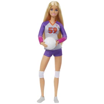 Barbie - Poupée Joueuse De Volleyball - Poupée Mannequin - 3 Ans Et + - Image 5 of 6