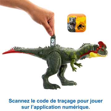 Jurassic World - Sinotyrannus Méga Action - Figurine Dinosaure - 4 Ans Et +