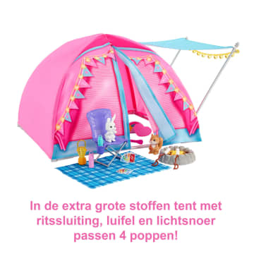 Barbie Laten We Gaan Kamperen Tent - Image 3 of 6