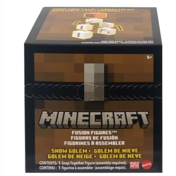 Minecraft Fusion Figures Snow Golem Figure - Image 6 of 6