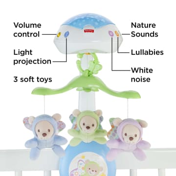 Butterfly Dreams 3-in-1 Projection Mobile