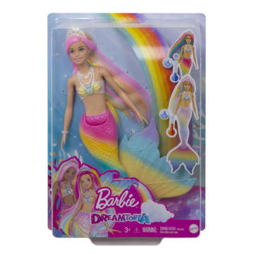 Barbie® Dreamtopia Syrenka Tęczowa Przemiana Lalka