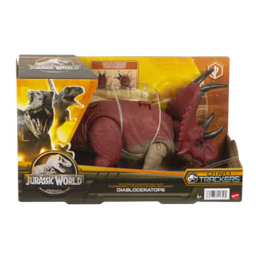 Jurassic World - Diabloceratops Rugissement Féroce - Figurine Dinosaure - 4 Ans Et + - Imagen 6 de 6