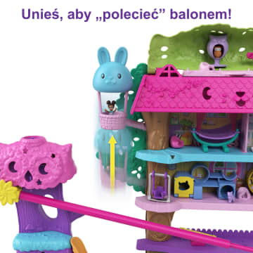 Polly Pocket™ Przygody zwierzątek - Domek na drzewie Zestaw - Image 4 of 7