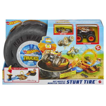Hot Wheels Monster Trucks Stunt-Reifen Spielset