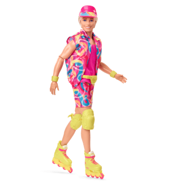 Barbie The Movie Ken Verzamelpop, In Inlineskate-Outfit