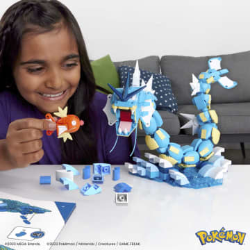 Mega Pokémon Magikarp, Bouwset Met 2 Actiefiguren (411 Onderdelen) Speelgoed Voor Kinderen