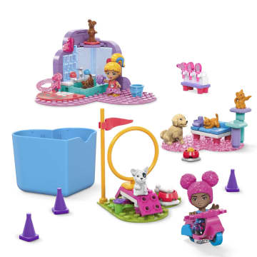 MEGA Barbie Color Reveal Train 'n Wash Pets - Image 2 of 7