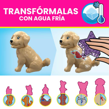 Mega Barbie Color Reveal Mascotas Train 'N Wash - Imagen 4 de 6