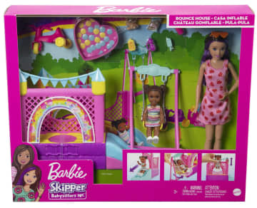 Barbie® Opiekunka Skipper Dmuchany zamek Zestaw - Image 6 of 6