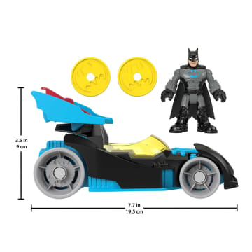 Imaginext Dc Super Friends Batmobile Da Corsa Bat-Tech - Image 5 of 6