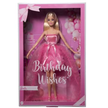 Barbie Pop, Verjaardagspop, Blonde Pop In Roze Jurk, Cadeau - Image 6 of 7
