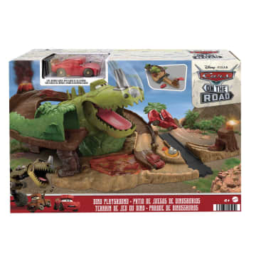 Disney Pixar Cars On The Road Dino-Spielplatz Spielset - Image 6 of 8