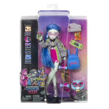 Monster High™ Ghoulia Yelps™ Doll With Pet And Accessories