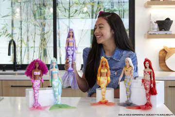 Barbie Color Reveal Sirena Bambola