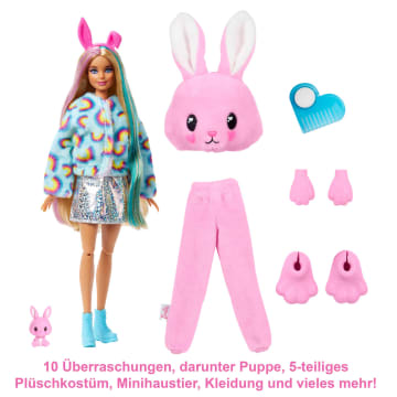 Barbie Cutie Reveal Puppe Mit Hasen-Plüschkostüm
