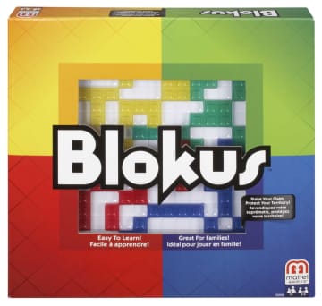 Mattel Games - Blokus - Jeu De Société Famille - 7 Ans Et +