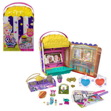 Polly Pocket Un-Box-It Popcorn Box Playset - Image 1 of 6