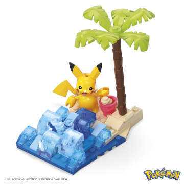 Mega Pokémon Pikachu Divertimento In Spiaggia