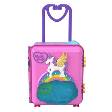 Polly Pocket Poppen Pollyville Resort Rolkoffer Speelset - Bild 5 von 7