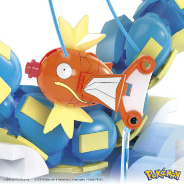 Mega Pokémon Magikarp, Bouwset Met 2 Actiefiguren (411 Onderdelen) Speelgoed Voor Kinderen - Image 3 of 6