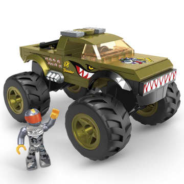 Mega Construx™ Hot Wheels® – Mighty Monster Trucks (Race Ace™ & Gunkster™) - Image 3 of 9