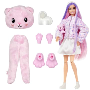 Barbie Cutie Reveal Serie Pigiamini, Bambola E Accessori Con 10 Sorprese - Image 5 of 9