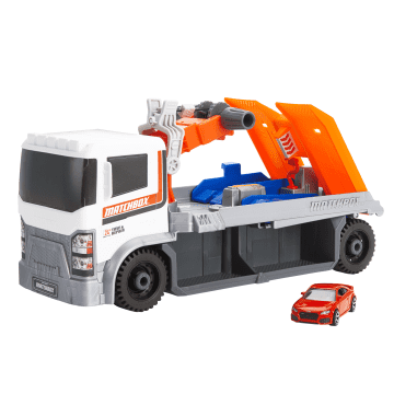 Matchbox Action Driver Tow & Repair Truck With 1:64 Scale Car
