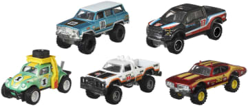 Hot Wheels Populaire merken-verzameling met de favoriete auto's van fans!