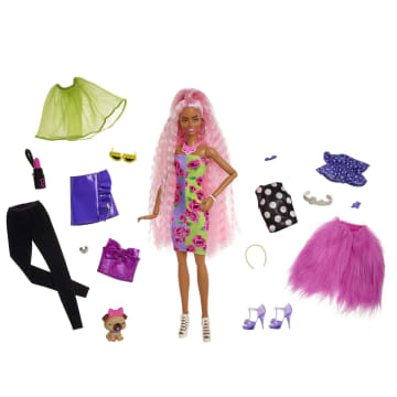 Barbie Extra Pop en Accessoires Set met Mix-and-Match stukken voor 30+ looks - Image 1 of 8